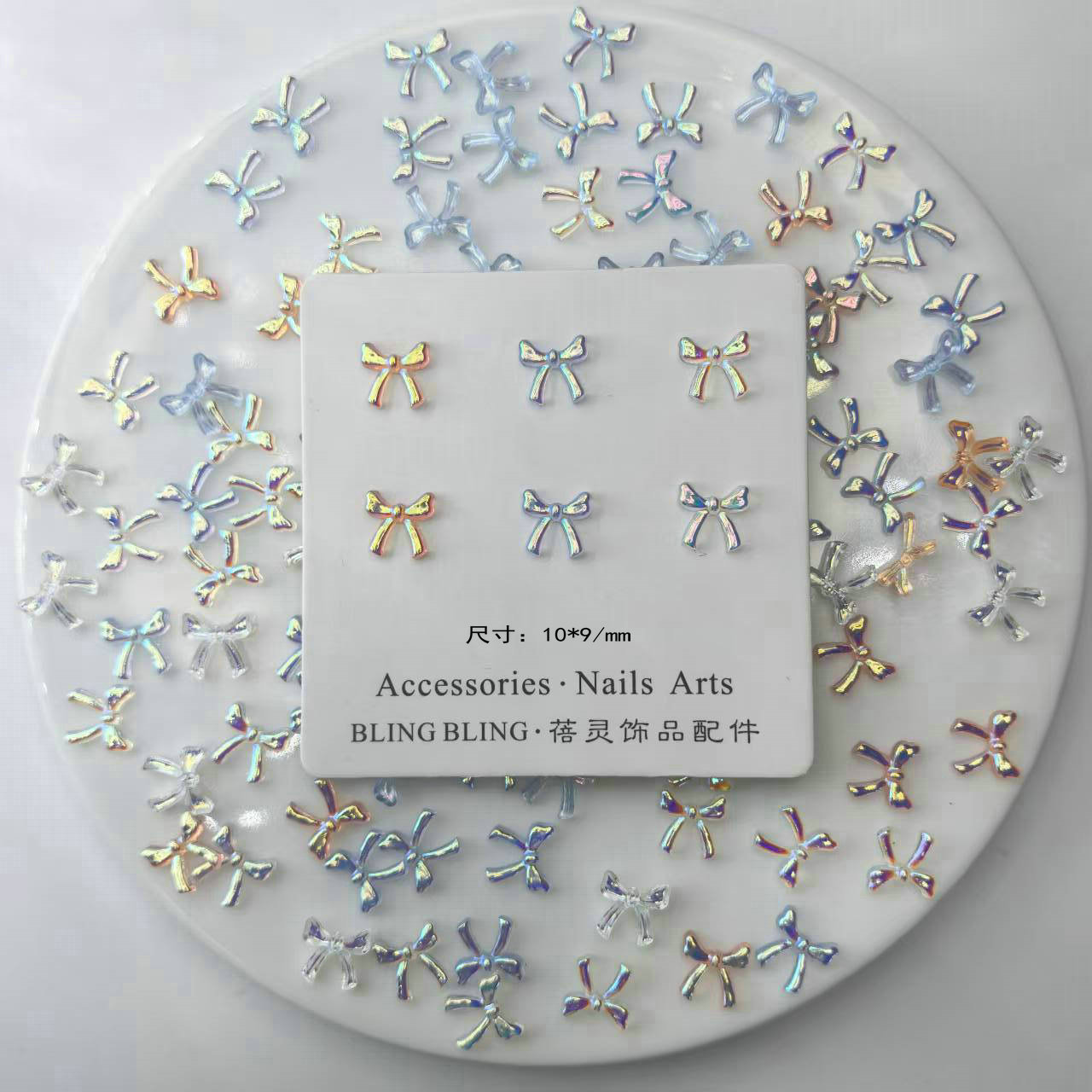 美甲饰品批发蝴蝶结跨境大卖进货渠道广州宁波上海青岛北京001