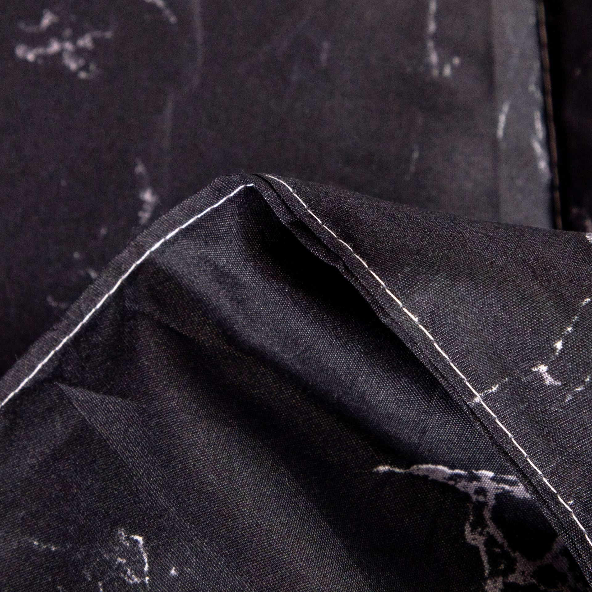 【亚马逊专供】厂家直销 2021新款 跨境 大理石被-黑