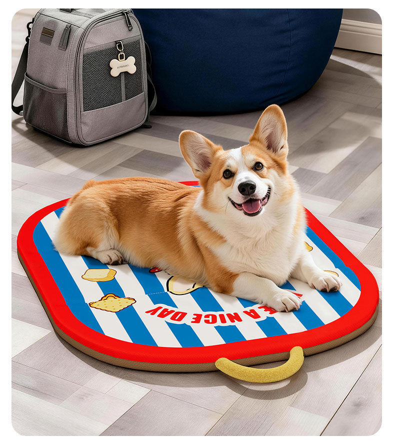 Pet Waterproof Cooling Mat For Dogs And Cats Foldable Bed_voghion.com