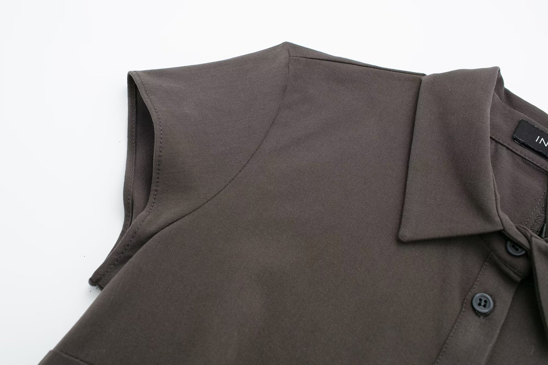 Robe à col polo ZR pour femme, nouvelle collection printemps 2024_voghion.com