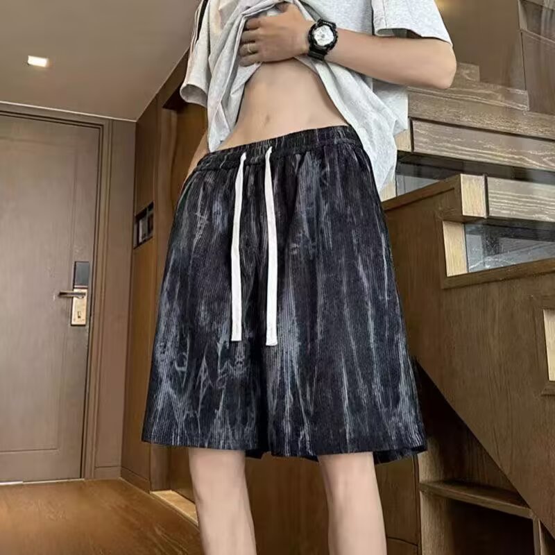 Summer New American Shorts Men's Trendy Brand Thin Design Sense Niche Loose Sports Casual Pants Men's Wear