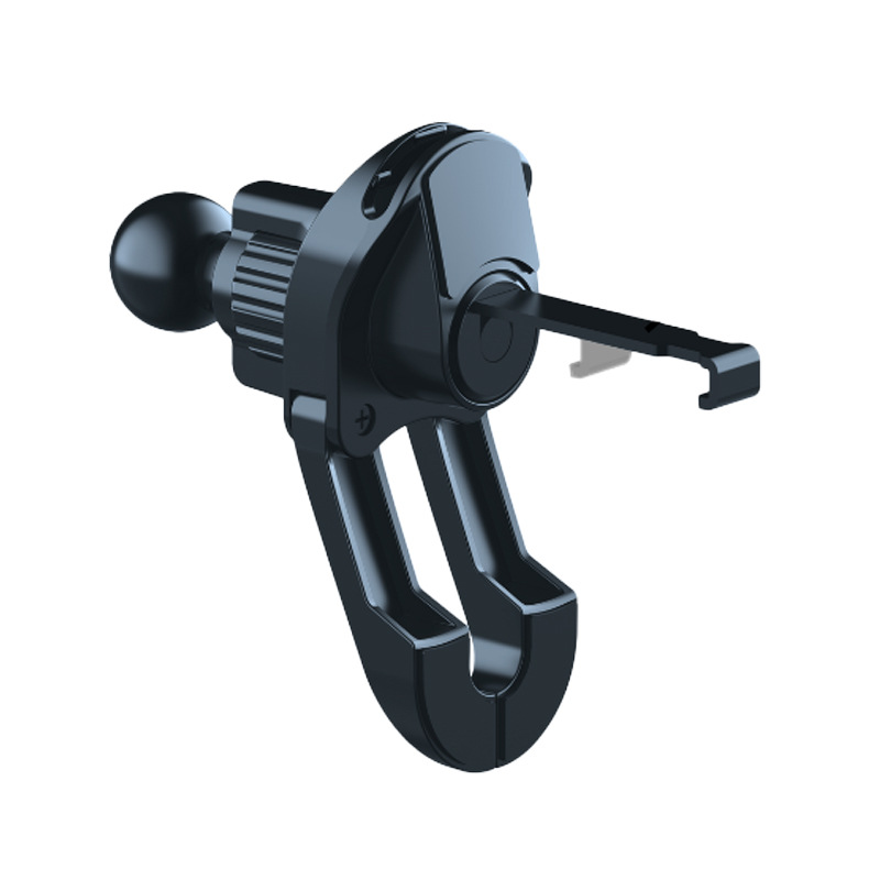 Car Mobile Phone Holder Hook Base Car Air Outlet Special Snap-On Fixed Support Clip Navigation Bracket