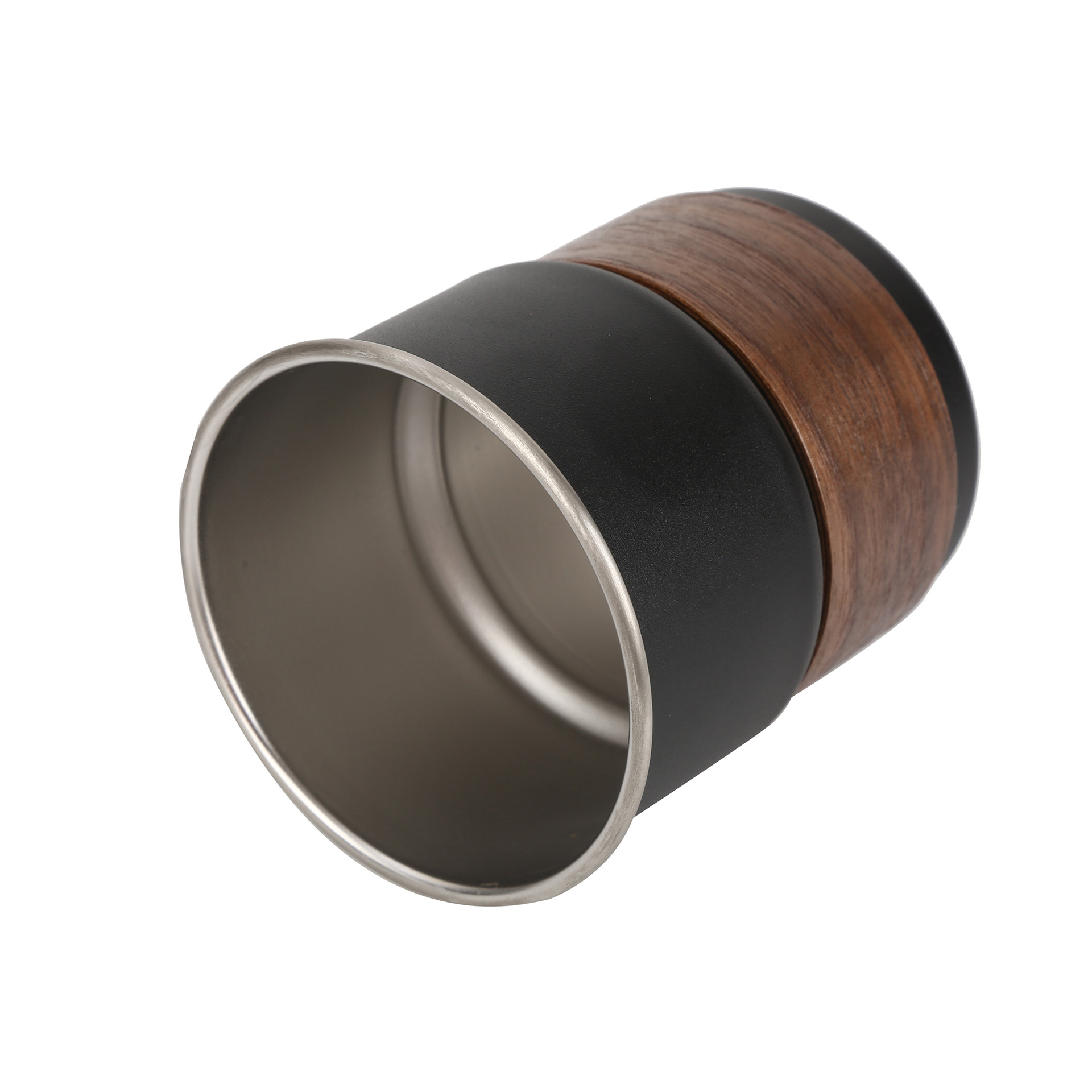 Transfronterizo 304 taza de acero inoxidable taza de café de nuez de alto valor al aire libre taza de agua fría portátil al por mayor