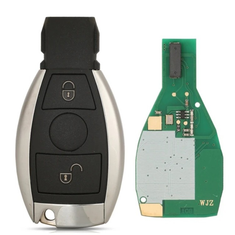 Suitable for Mercedes-Benz 2/3/4-button BGA car remote key with 433Mhz frequency