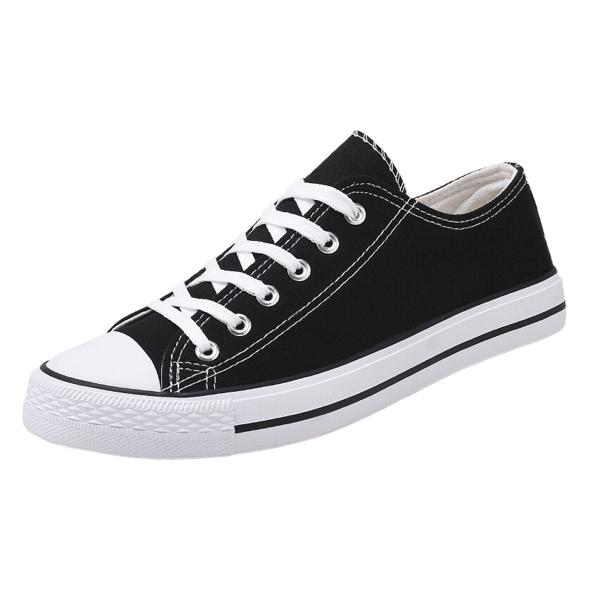 Zapatos de lona de corte bajo para hombres y mujeres parejas estudiantes estilo coreano zapatos casuales de todo fósforo zapatos individuales clásicos zapatos blancos zapatillas H01