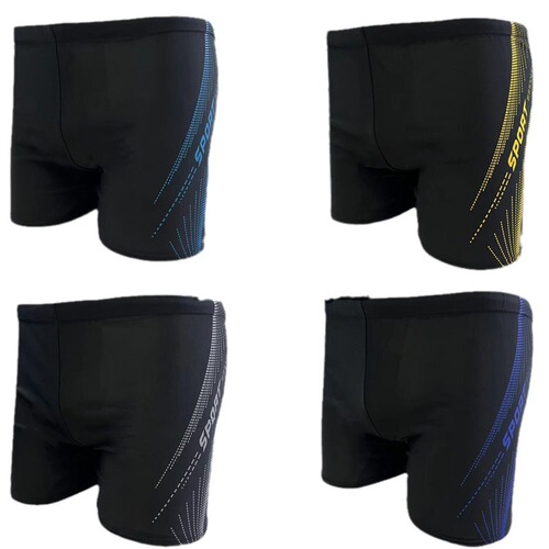 Men's Straight Print Beach Hot Spring New Style Swim Trunks Equipment Factory Wholesale Plus Size Disposable Summer Cross-border