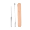 Foundation, round beads, glue stick, set