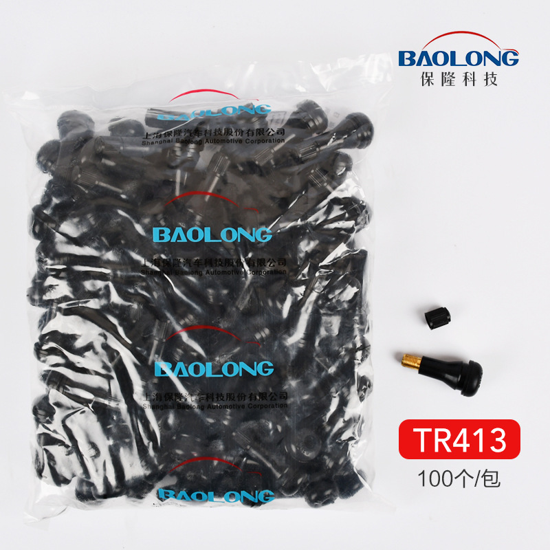 Shanghai Baolong Rubber Valve Tr413Epdmtr414418 Is Suitable for Car Tires and Vacuum Tire Valves