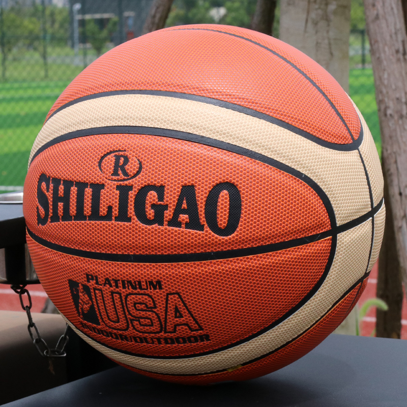 Authentic Basketball Genuine Cowhide Feel Indoor and Outdoor Wear-Resistant No. 7 Adult Game Ball No. 6 Female Student No. 5 Kidsren