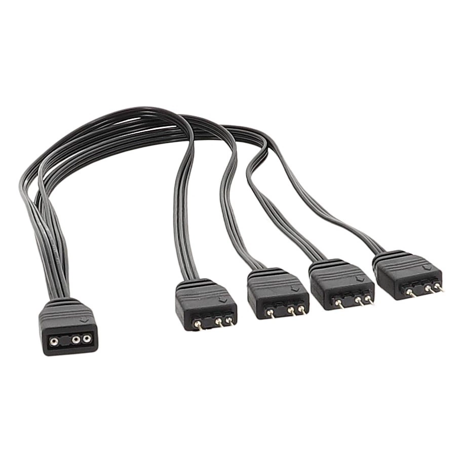 Материнская плата ARGB одна минута четыре кабеля 1 минута 3 кабель RGB 5V 3Pin переходной кабель плоский кабель Расширительный кабель ARGB