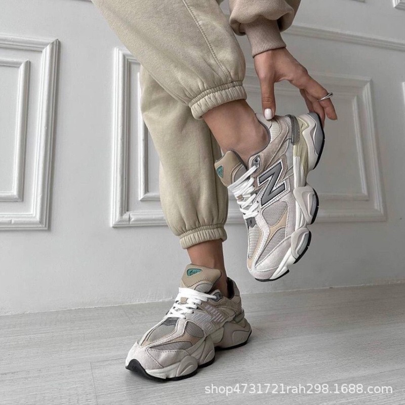 Transfronterizo puro original nb9060 zapatos de elefante de moda retro para hombres y mujeres zapatos casuales para correr zapatos de papá