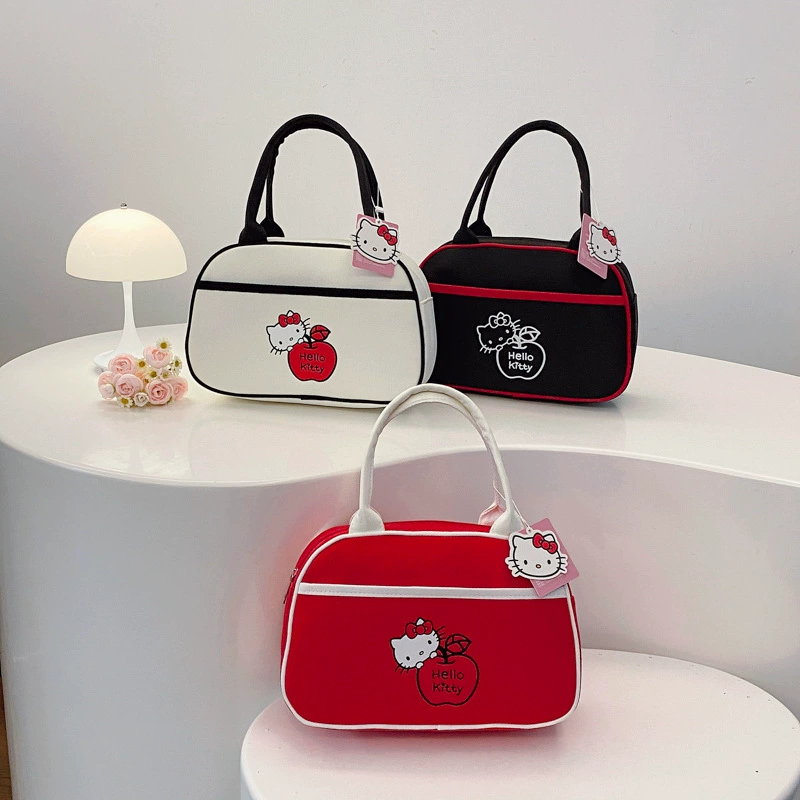 Hello Kitty, подлинная компактная косметичка, вместительная сумка-косметичка