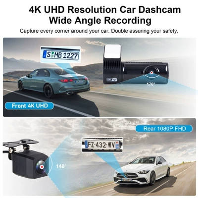 D18 cross-border 4K driving recorder Driving recorder