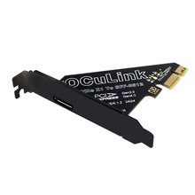 �����Կ�PCIe X16���4��SFF8611&8612 Oculink��չ�����U.2SSD