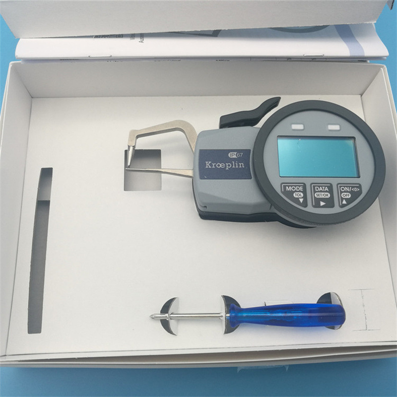 德国KROEPLIN数显壁厚卡规C1R10高精度外卡规手持式外测卡规现货