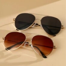 2025圆框架平光镜工厂 太阳眼镜 墨镜  蛤蟆镜飞行员时新款大框