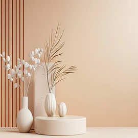 新主直播带货背景布3D立体直播带货网红服装大气内简约轻奢拍照in