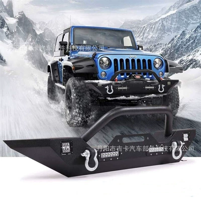 Wrangler JK/JL/JT Off-Road Ön Bamper İşıqlı Və Buşqulu