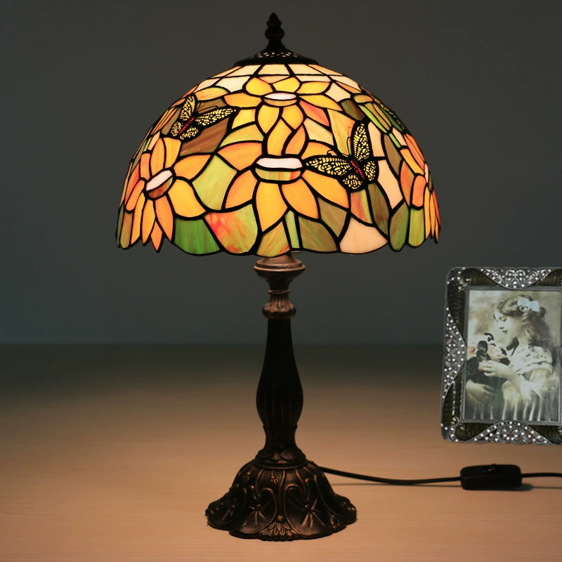 (Cross-border trading), table lamp for bed, retro creative lantern, Germany