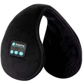 跨境蓝牙音乐智能无线运动耳罩 冬季保暖加绒充电耳机耳罩 新款耳