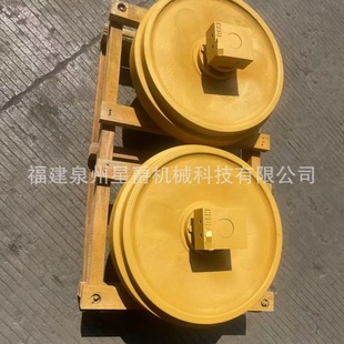 Quanzhou excavator four-wheel belt support wheel bucket tooth driving wheel guide wheel precision casting pump body