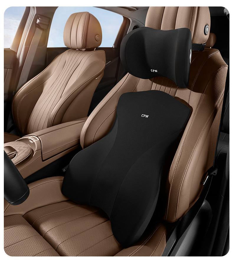 Car Lumbar Support Car Massage Waist Protection Cushion Car Seat Backrest Lumbar Cushion Driving Lumbar Support Lumbar Support Headrest