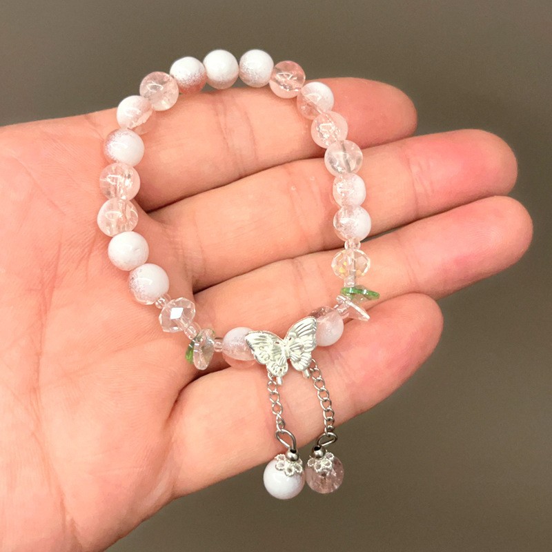 8mm 밀크캡 버터플라이-핑크