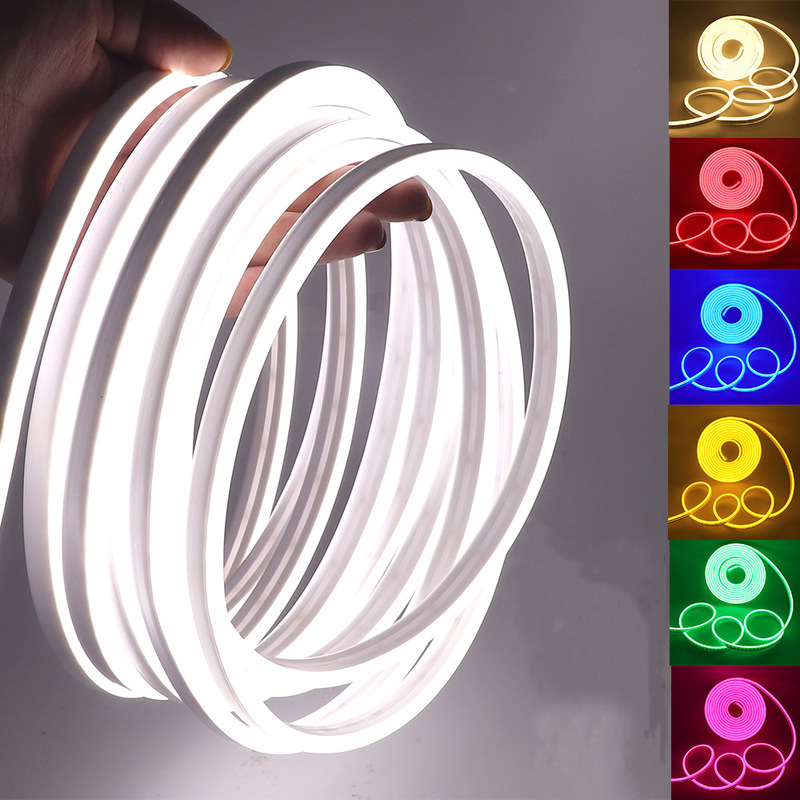 卸売り12v低圧ledライトバー6x12フレキシブルシリコンネオン屋外防水広告看板|undefined