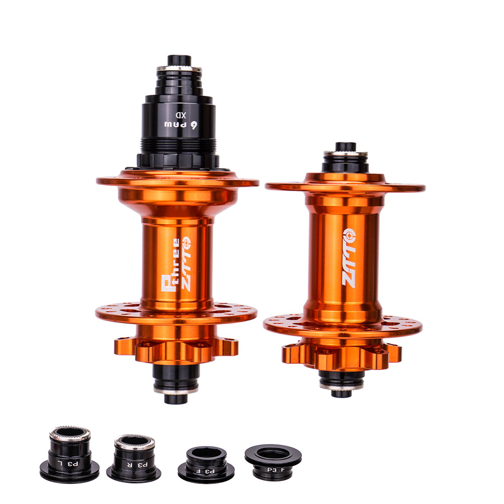 ZTTO P3 bicicleta de montaña freno de disco de 6 garras tambor de flores 4 accesorios de cojinete sellado 32 orificios 8-11 velocidad 72 tambor de viento