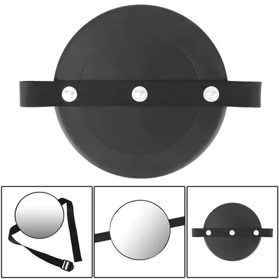 Large field of view rear view auxiliary mirror Mirror with Straps, Safety