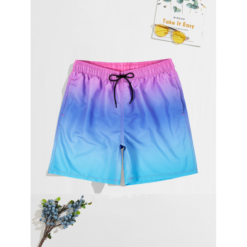 보라색 빨간색 그라데이션