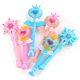 Factory wholesale girl jewelry light music fairy magic stick children play house girl jewelry luminous toys