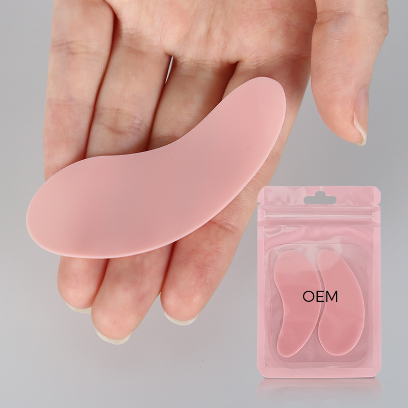 Máscara de ojos de silicona reutilizable y lavable de grado alimenticio, parche de silicona para ojos, parche de ojos imprimible transfronterizo de Amazon.