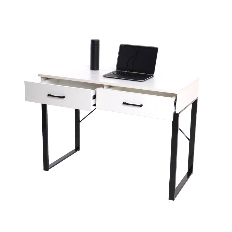 简易书桌台式电脑桌卧室写字现代简约小桌子写字楼家用办公组合桌