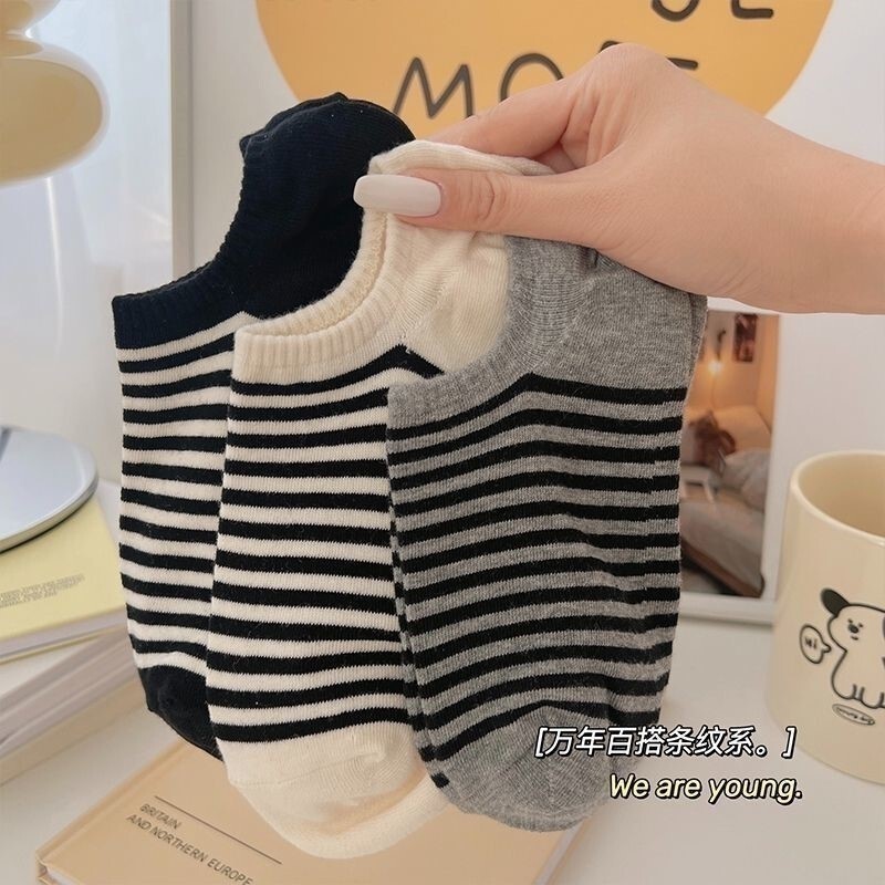 [a generation of hair] deodorant sweat-absorbent invisible shallow socks children's socks summer thin breathable sports boat socks