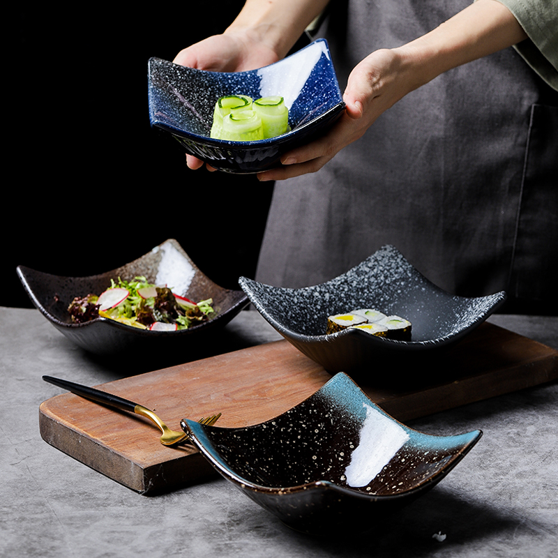 Tengyong Creative Japanese Ceramic Cool Shop Flat Dishes Seasoning…