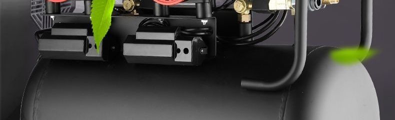 Air compressor, small 220v portable industrial-grade woodworking silent high-pressure air pump