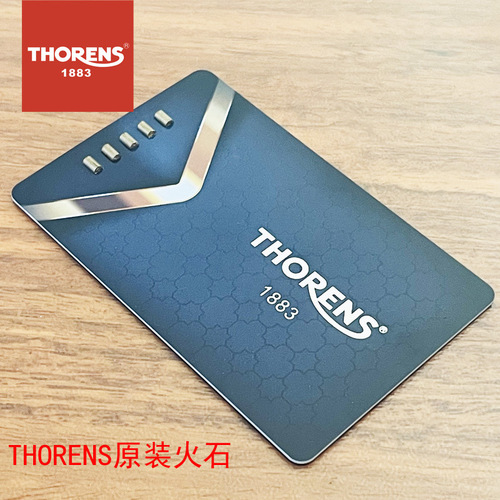 The brand originates from Swiss THORENS Torrens Gas Lighter Creative Brass Carved Grinding Wheel Steel Sound