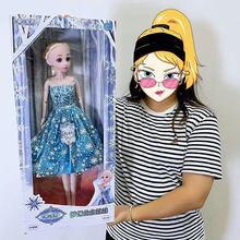 女孩大号爱儿宝莉巴比娃娃60公主3D眼睛身体关节可动机构地摊玩具