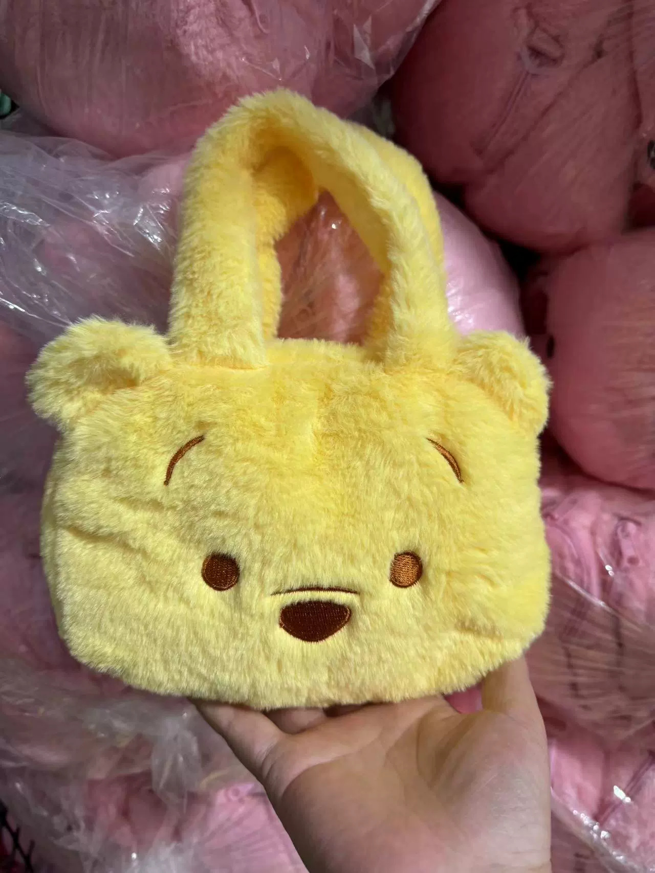 Juguete de peluche Muñeca de agarre de 8 pulgadas Cute Yugui Dog Bolsa diagonal Dibujos animados Melody Girl Heart Kulomi Bag