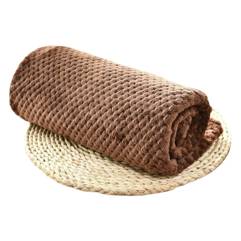 Одеяло для домашних животных Осенне-зимнее одеяло для собак утолщенное кошачье Гнездо Спальный Коврик для собачьего гнезда Зимнее теплое одеяло для кошек оптом