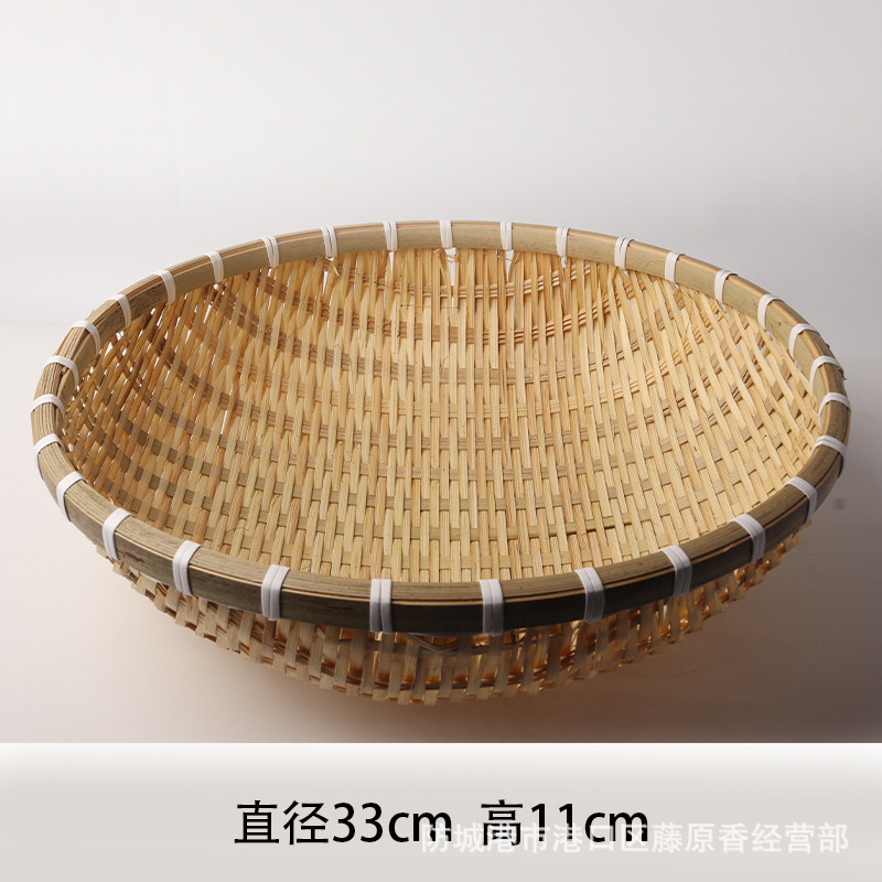 竹編み箕饅頭収納かご竹編み製品かご竹編みかごの野菜を洗って、水を切って米かごの果物かごの小さいかごを洗います。|undefined