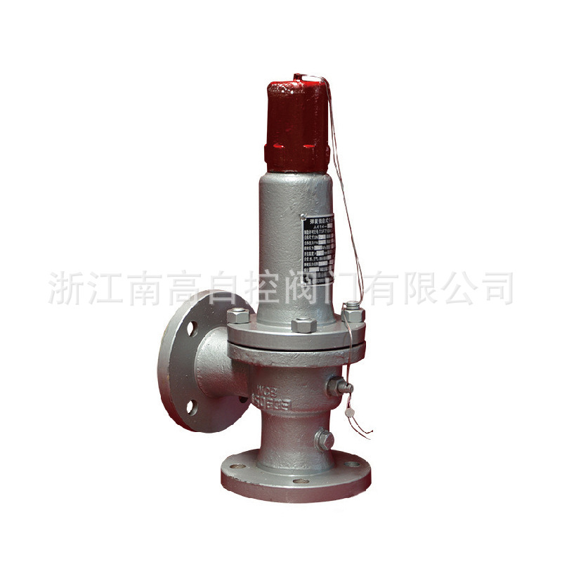 A41Y 弹簧微启封闭式安全阀 A41Y-16C 铸钢安全阀 浙江南高阀门
