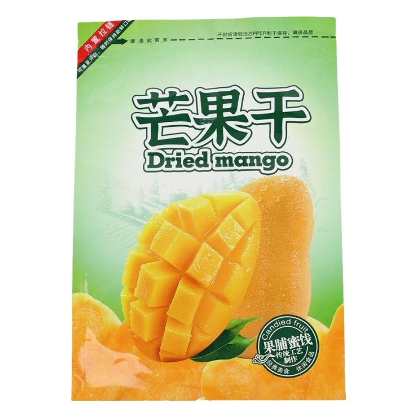 В наличии сушеные манго упаковка мешок половина Джин манго продовольствия мешок подарок мешок случайные закуски самостоятельный пластиковый запечатанный мешок