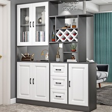 轻奢酒柜玄关柜鞋柜一体现代简约进门间厅柜子欧式客厅屏风隔断柜