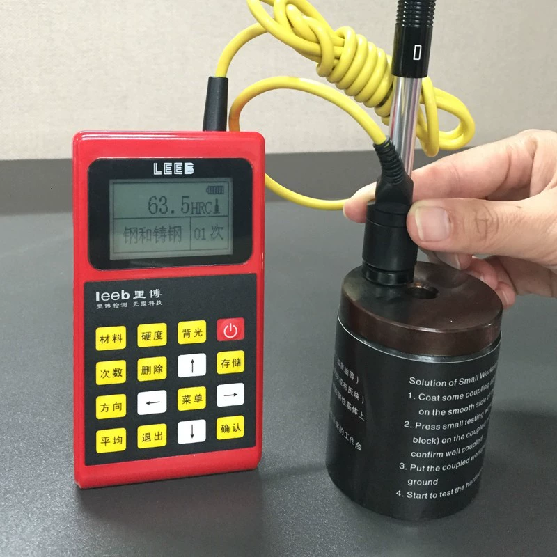 Портативный измеритель твердости Рихтера металлическая нержавеющая сталь чугун Roche Brinel ручная лента для печати твердости таблица