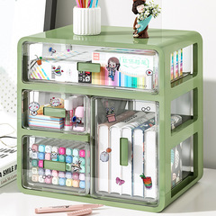 Xingyou desktop storage box stationery desk storage rack dormitory sundries small cabinet drawer-type organizing storage box