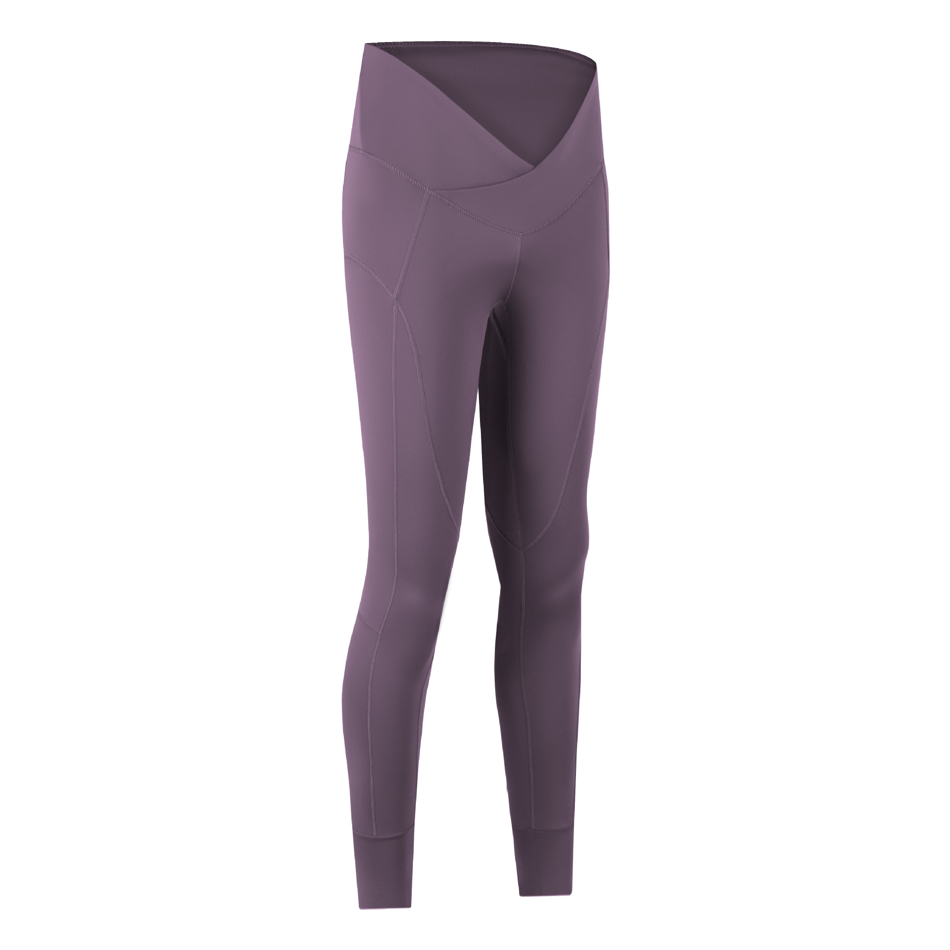 跨境亚马逊新款收腰裸感瑜伽裤欧美蜜桃臀紧身裤高腰健身裤