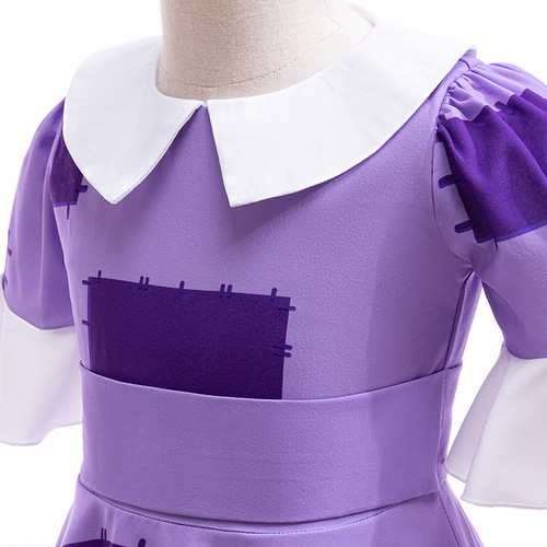 Cross-border new product cosplay magical digital circus Yajiata costume children's stage performance dress