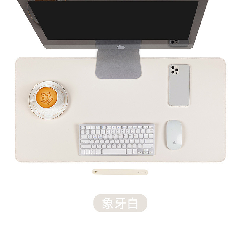現品コンピュータマウスマット超大型オフィステーブルパッド大防水皮革パッド|undefined
